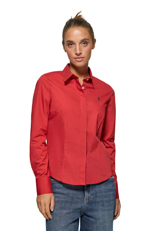 RIGBY GO W SLIM POPLIN RED (44471) Women