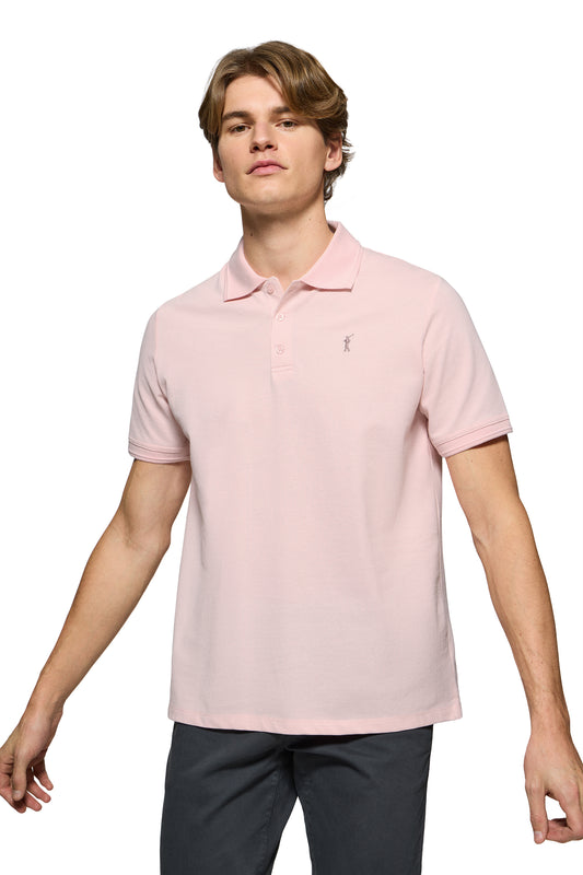 RIGBY GO POLO MC SS PINK_VIGORE (44510) Men