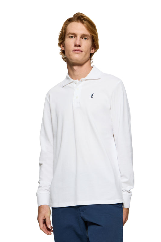 RIGBY GO POLO ML SS WHITE (44527) Men