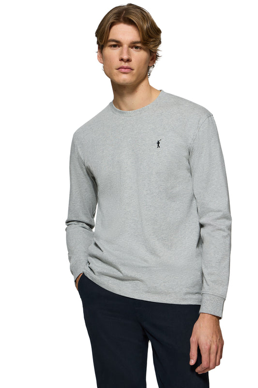 RIGBY GO TSHIRT LS GRAY_VIGORE (44595) Men