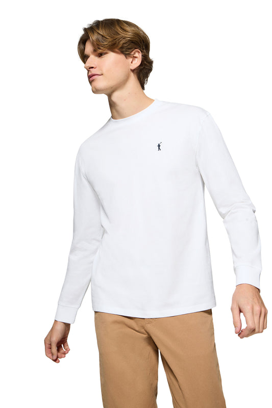 RIGBY GO TSHIRT LS WHITE (44596) Men