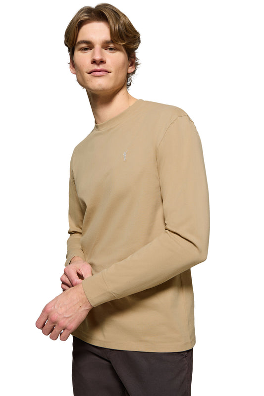 RIGBY GO TSHIRT LS CAMEL (44598) Men