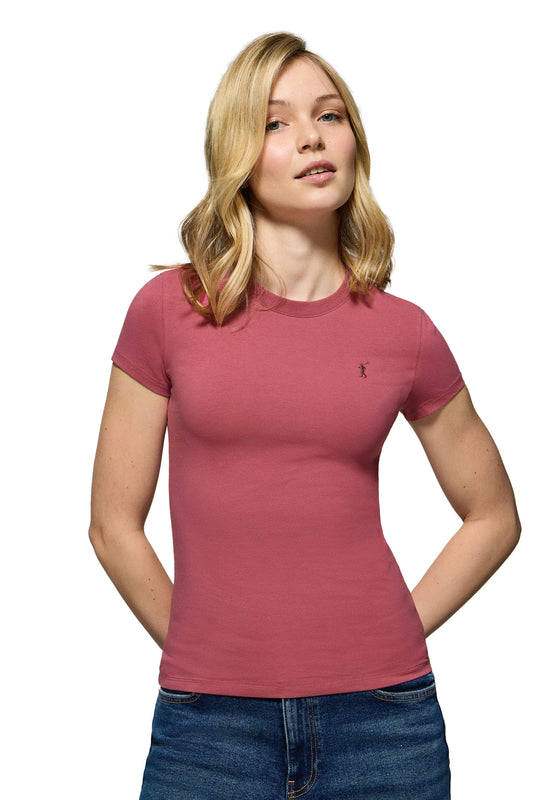 RIGBY GO W TSHIRT SS ROSE_WINE (44617) Women