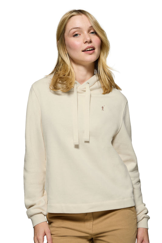 RIGBY GO W HOODIE SWEAT ECRU (44642) Women