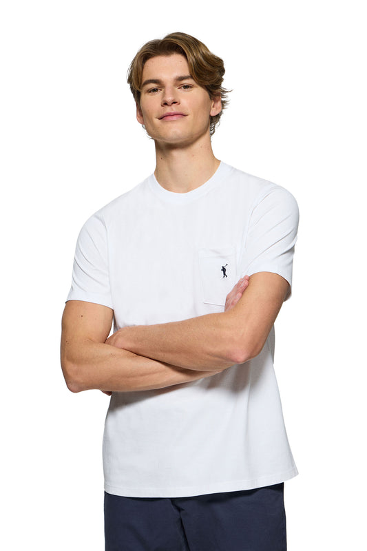 RIGBY GO POCKET T-SHIRT IM WHITE (44706) Men