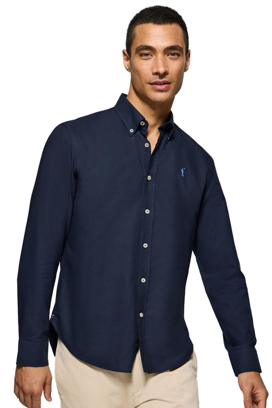 RIGBY GO SHIRT OXFORD VN  NAVY (44887) Men