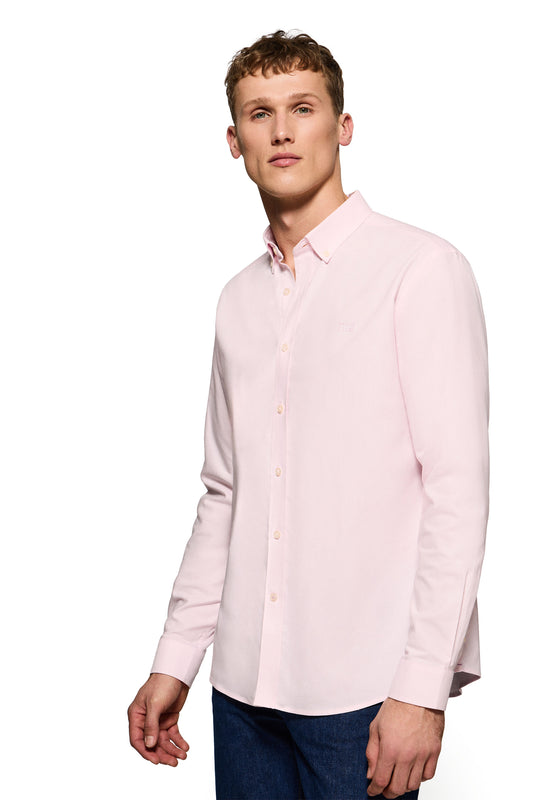 BLOCK SHIRT OXFORD PINK (44896) Men