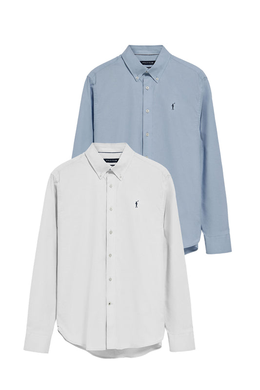 PACK 2 - RIGBY GO SHIRT OXFORD VN [SB-W] MULTICOLOR (44903) Men