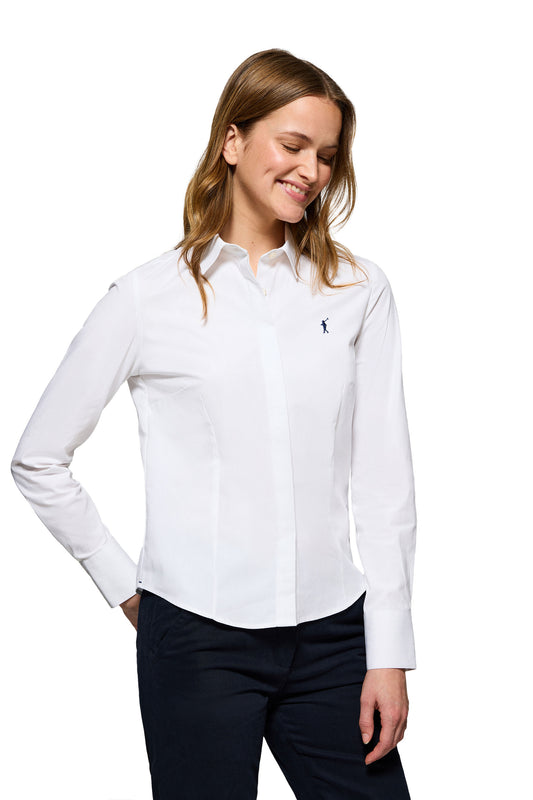 RIGBY GO W SHIRT POPLIN VN WHITE (44912) Women