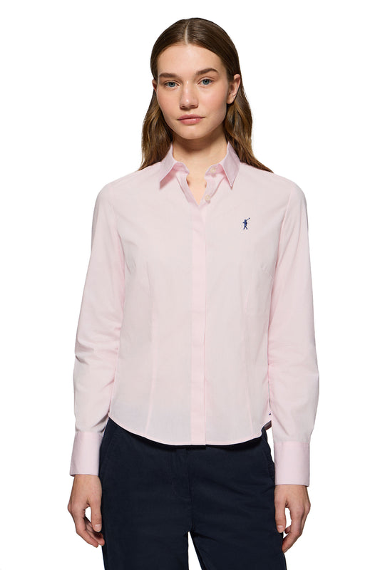 RIGBY GO W SHIRT POPLIN VN PINK (44913) Women