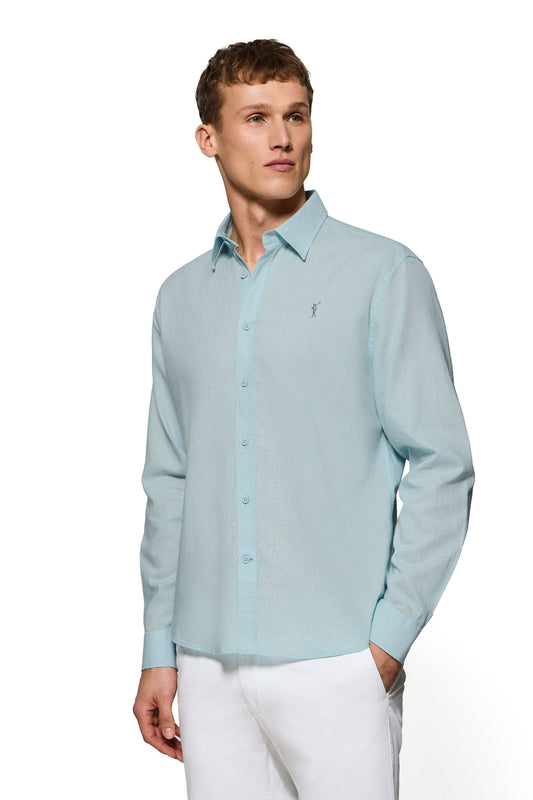 RIGBY GO SHIRT CL AQUAMARINE (44930) Men