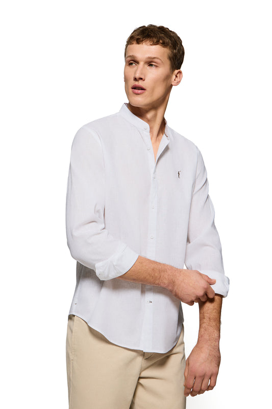 RIGBY GO SHIRT MAO CL WHITE (44931) Men