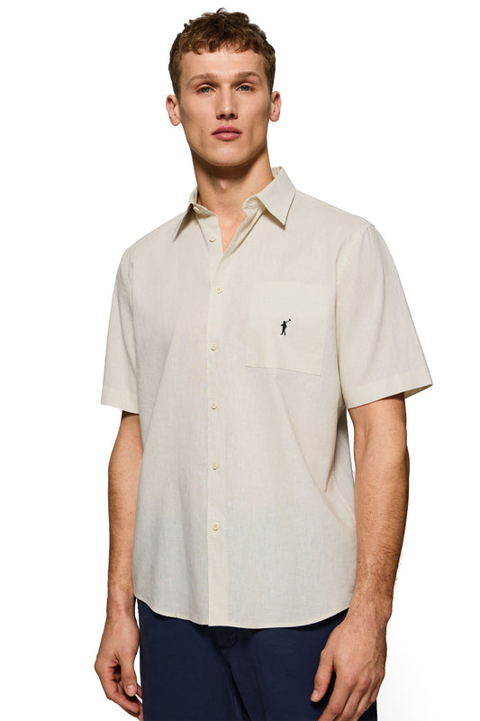 RIGBY GO POCKET SHIRT CL BEIGE (44938) Men