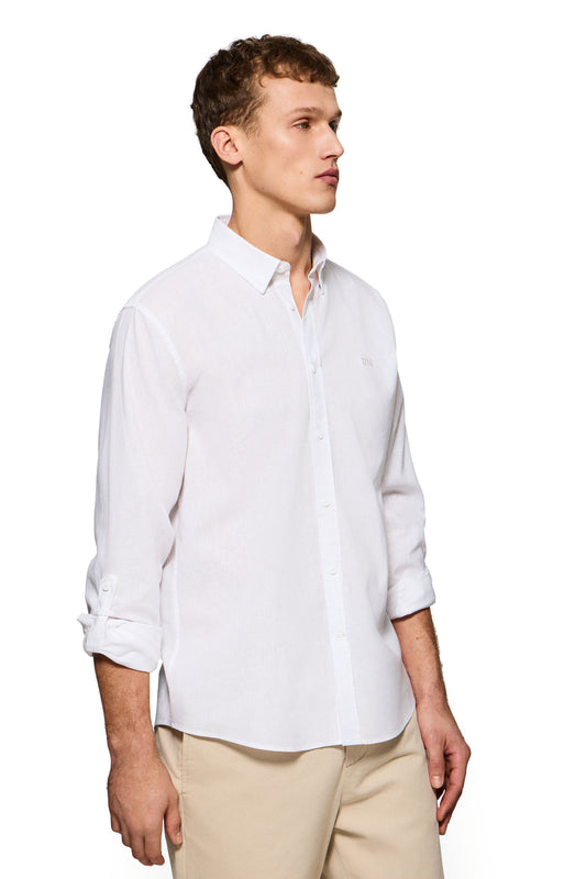 BLOCK SHIRT CL WHITE (44941) Men