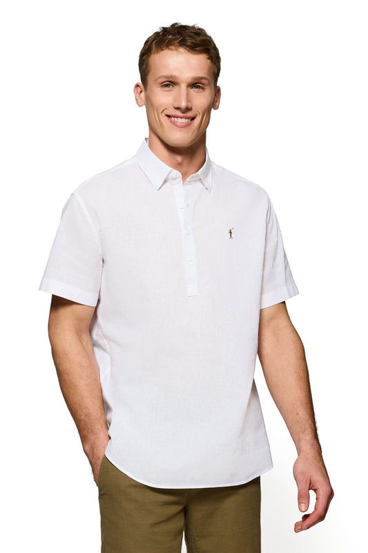 RIGBY GO POLO NECK SHIRT CL WHITE (44978) Men