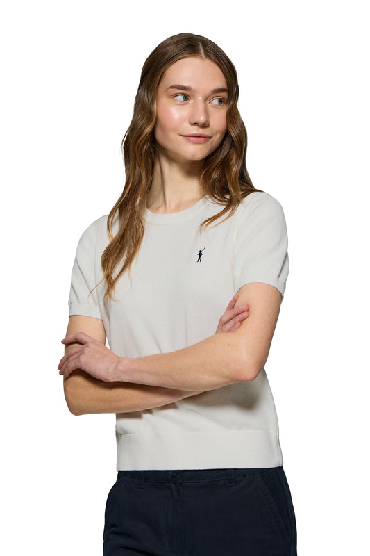 RIGBY GO W JERSEY SS VN ECRU (45086) Women