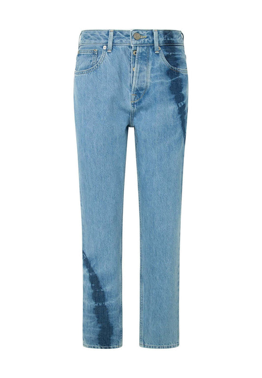 TAPERED JEANS HW TIE DYE Women