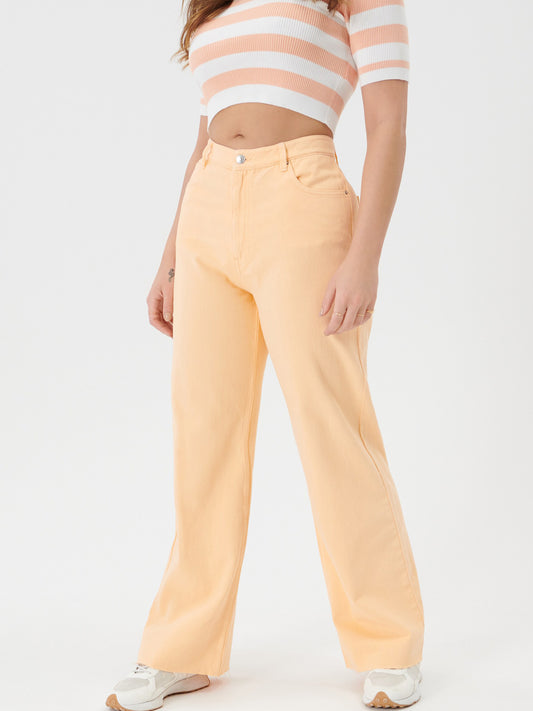 Sinsay Women jeans (6159J-24J Orange)