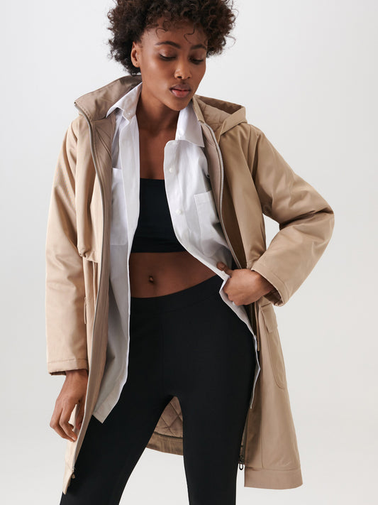 Sinsay Women trench coats (6536J-80X Beige)