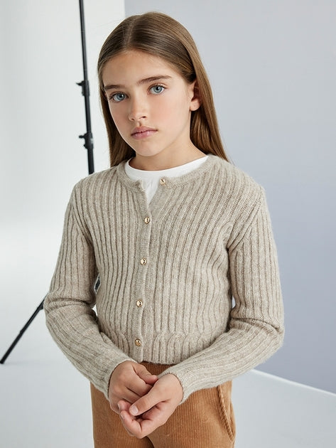 Mayoral Kids rozpinane dziewczece (7.312-85_Beige)