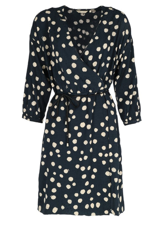 Mexx Wrap dress Fake all over print Blue (ME421C06F-K11) Women