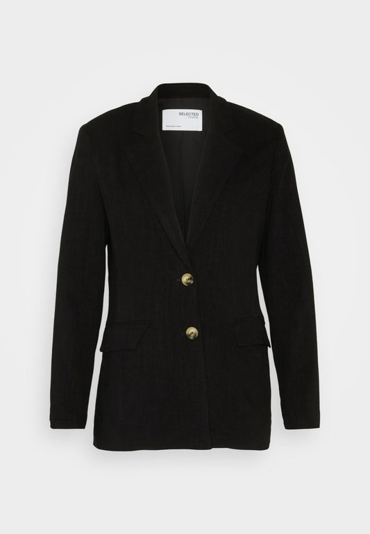 Selected SLFVIVA LS BLAZER B Black (SE521G098-Q11) Women