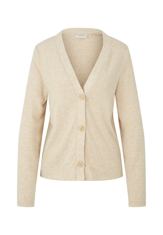 TOM TAILOR T Shirt Lässiger Cardigan Camel (TO221I0RL-B11) Women