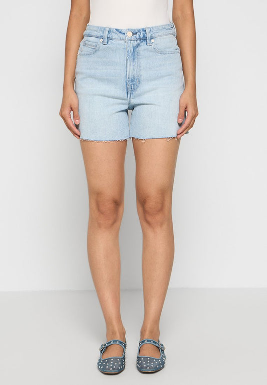High rise denim short 4” Women