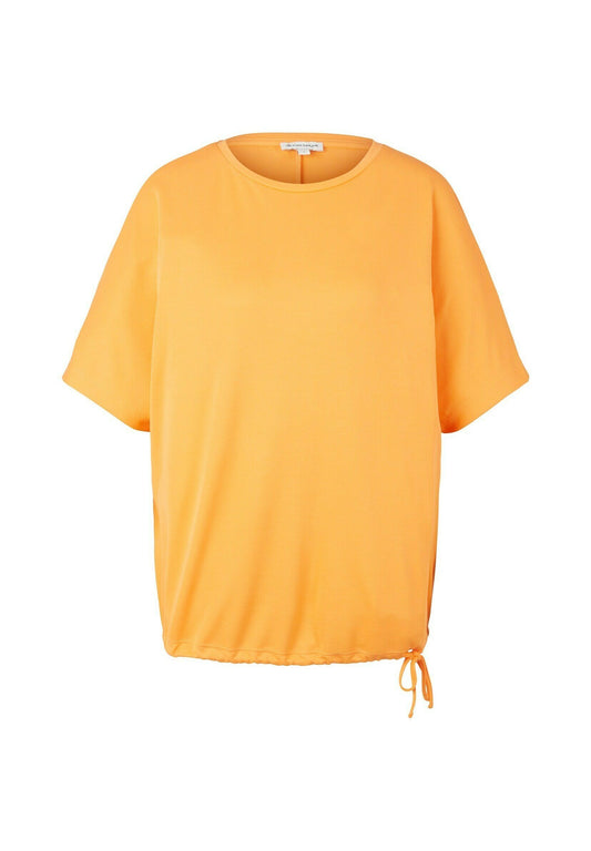TOM TAILOR T Shirt with Schnürung Orange (TO221D1ID-H11) Women