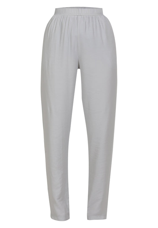 usha Fabric Trousers Grey (1US21A00K-C11) Women