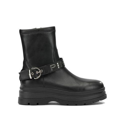 EVA 01 - ANKLE BOOT STRETCH SPREADING/CALF LEATHER BLACK Women