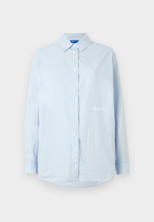 Karl Lagerfeld Jeans Klj Oxford Blouse Celestial Blue (A3W110101MP) Women