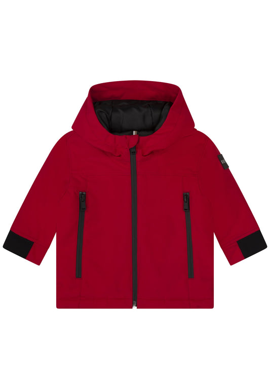 BOSS Kidswear Parka à capuche déperlante Red (BO924L05F-G11) Kids