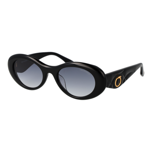 Trussardi Oval Sunglasses Black (26002475) Women