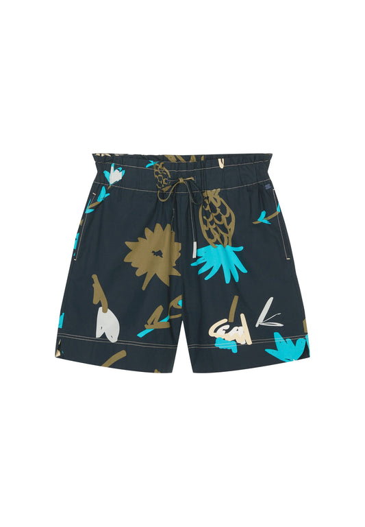 Marc O'Polo DENIM Popeline-Shorts aus reiner Bio-Baumwolle Women