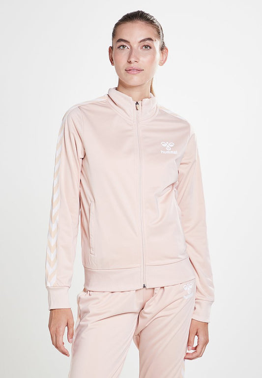 Hummel CLASSIC TAPED TRACK JACKET Light Pink (ZZO1ERJ03-J00) Women