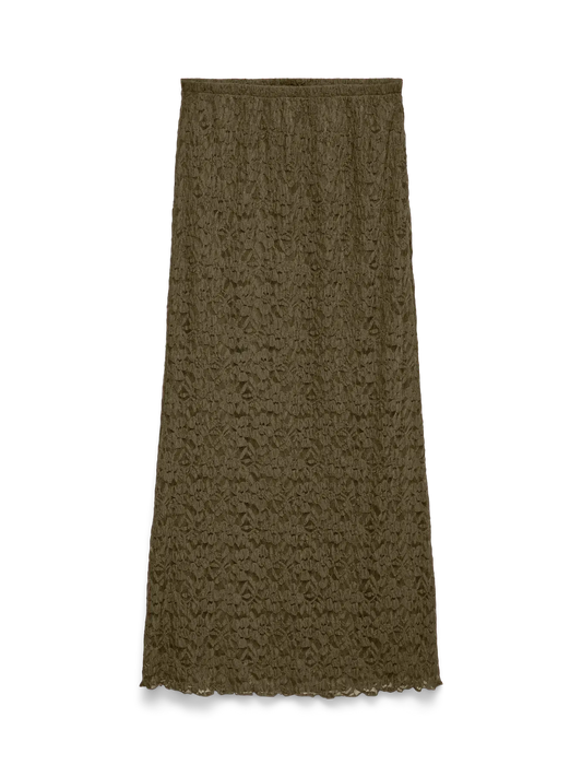 Talula High Waist Lace Skirt Exp Dark Olive (10347743) Women