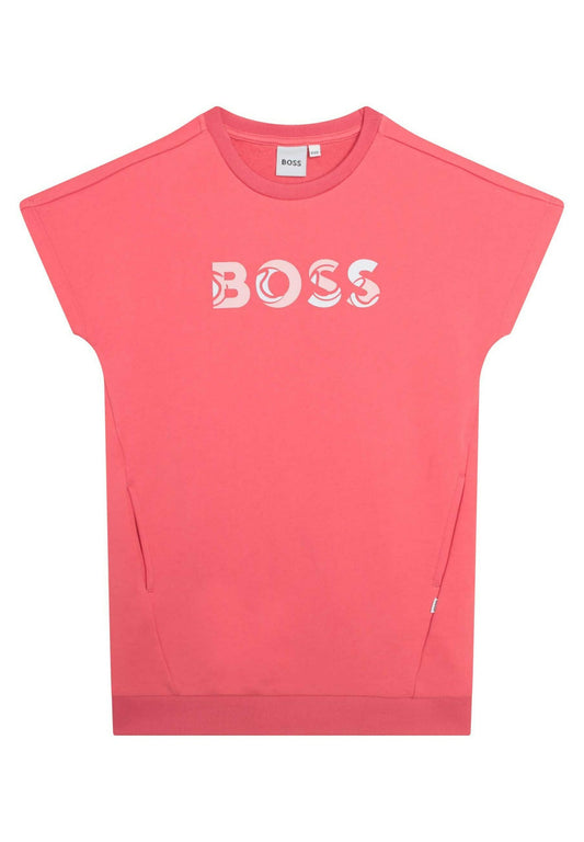 BOSS Kidswear Dress sweat shirt en coton Pink (BO923G01C-J11) Kids