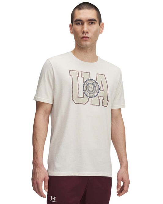 UA COLLEGE CREST LOGO SS Men