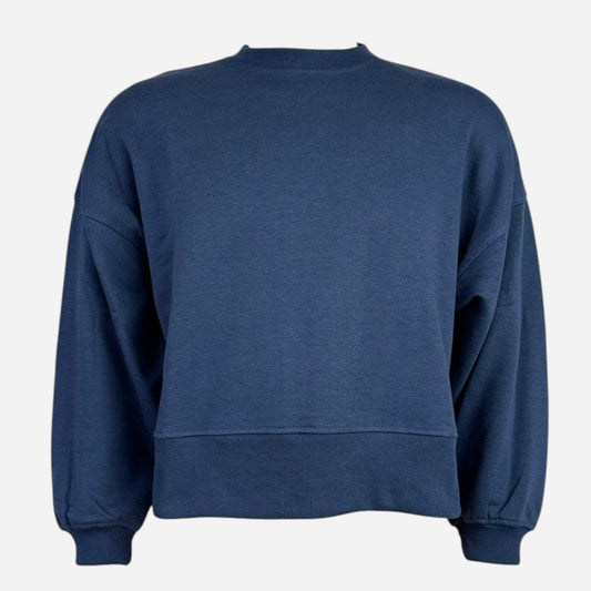 Sinsay Women hoodless sweatshirts (1405F-55X Dark Blue)