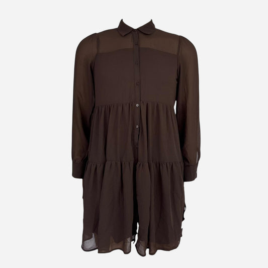 Sinsay Dress (3862B-89X_BROWN) Women