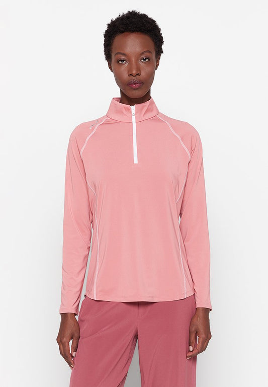 LS 1/4ZIP-LONG SLEEVE-PULLOVER Women