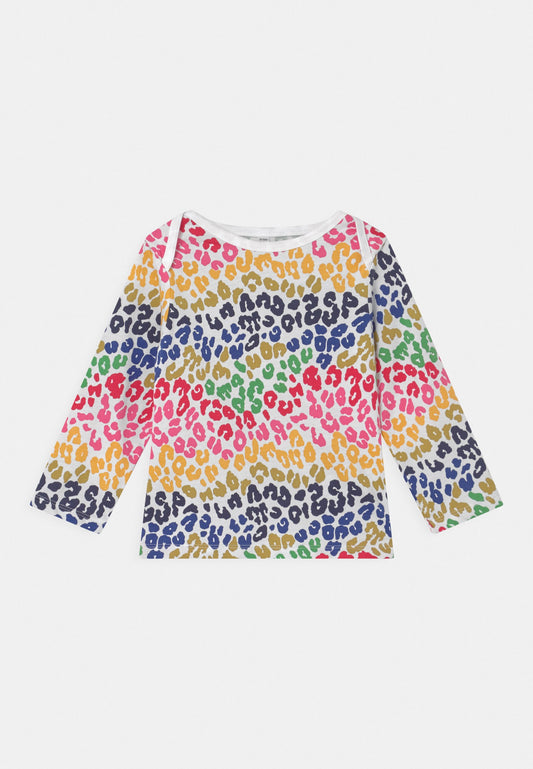 Never Fully Dressed Kids RAINBOWLEOPARD L/S TEE multi-coloured (NEN26G000-T11) Kids