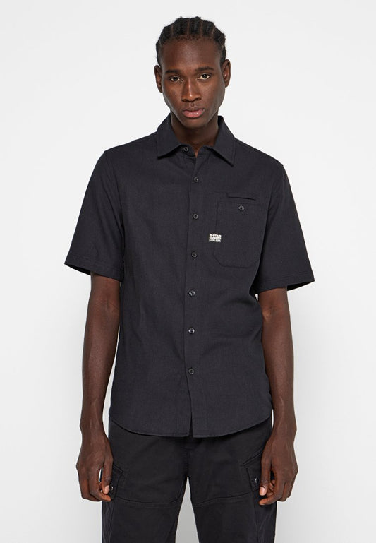 Bristum 1pkt slim shirt s\s Men