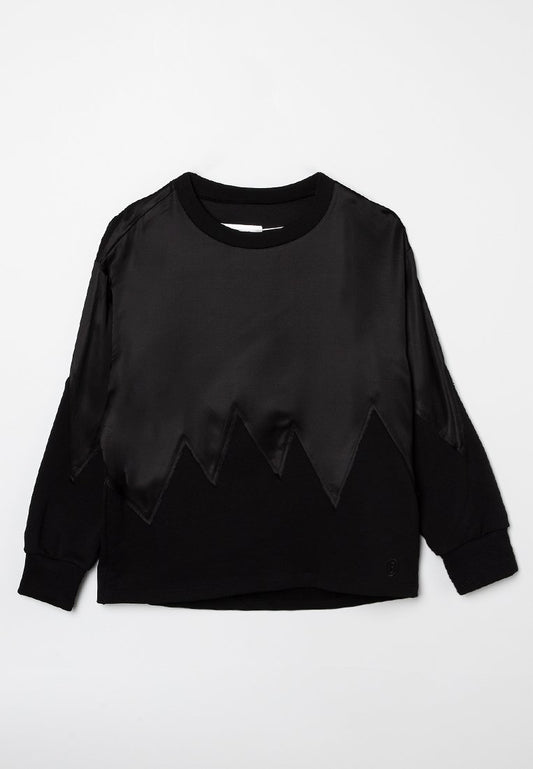 MM6 Maison Margiela MM6S40U FELPA black (ZZO2ETG33-Q00) Kids