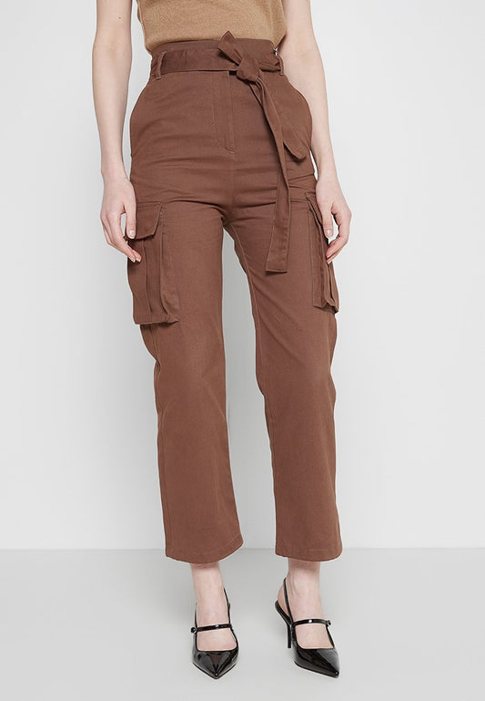 Pinko RANSIE PANTALONE COTONE LAVATO (ZZO2F0R86-O00) Women
