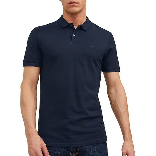 Jack & Jones Premium JPRBLUWIN POLO SS NOOS Mood Indigo (12169064-Mood Indigo) Men