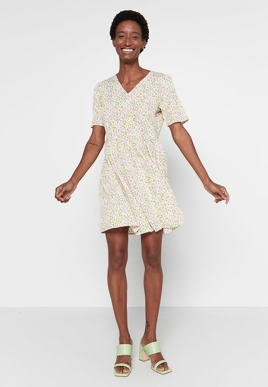 JDY EVELYN S/S BUTTON DRESS WVN LO (ZZO204F09-A00) Women