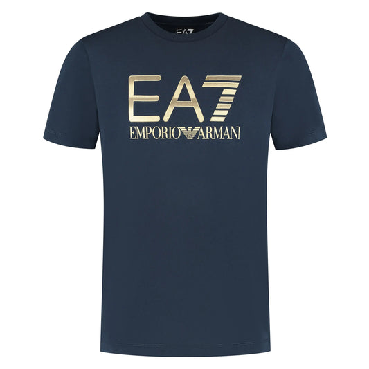 EA7 Logo Series Oversized Logo Crew T-shirt (7M001189-17789-UB102) Men