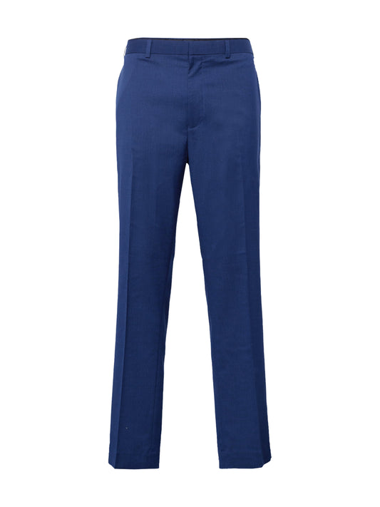 BURTON MENSWEAR LONDON (Ay) Slim Fit Cobalt Slub Suit Trousers (9234143) Men